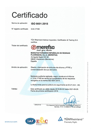 UNE-EN ISO 9001:2015